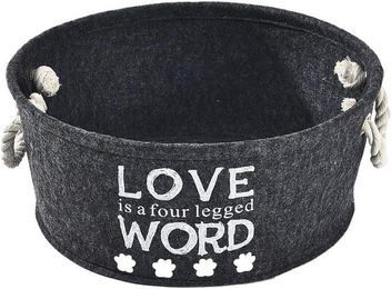 Produktbild von Heimtierkorb Love aus Filz