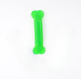 Produktbild von Heißer Verkauf Haustier Hund Kauspielzeug Gummi Knochen Spielzeug Aggressive Kauer Hundezahnbürste Doggy Puppy Zahnpflege für Hund Haustier Zubehör