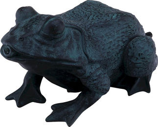 HEISSNER Solar Teichfigur-Frosch mit Teichpumpe - 250 l/h – Bild 1 von 3