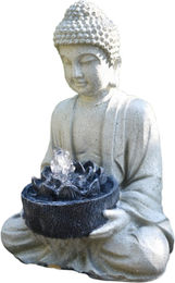 HEISSNER Teichfigur Tempelfigur - 37 x 31 x 50 cm – Bild 1 von 2