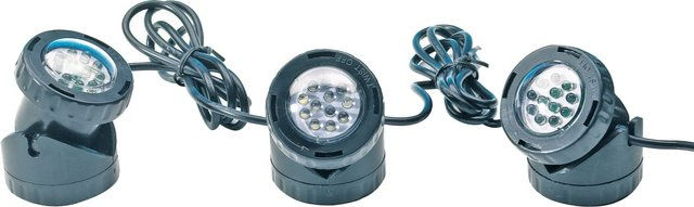 HEISSNER Unterwasser LED-Spot 3er-Set mit Trafo - 1 Set – Bild 1 von 4