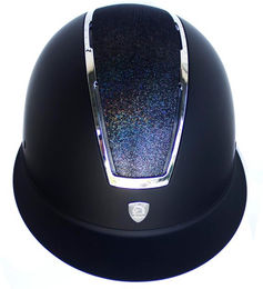 Helm mit breitem Visier aus Gummi Tattini – Bild 1 von 2