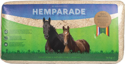 Produktbild von Hemparade Stall-Einstreu aus Hanfschäben - 2 x 14 kg