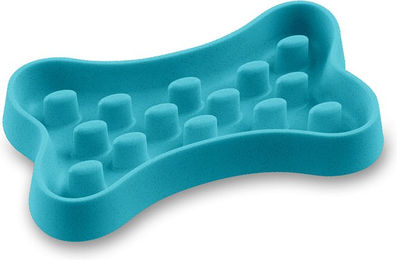 Produktbild von Here Sparky Anti-Schling-Napf Bone türkis - 1,4 l