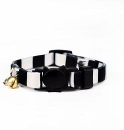 Produktbild von herémood Katzen-Halsband Bunte & Stilvolle Katzenhalsband - Aus Recyceltem Material - 10mm, einstellbar mit Verschluss Umweltfreundlich & Langlebig