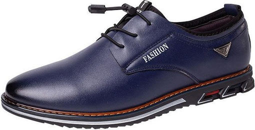 Produktbild von Herren Einfarbig Übergröße Business Casual Lederschuhe Bequem Weiches Leder Frühling Sommer Herbst Winter Herrenschuhe 38