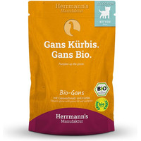 Produktbild von Herrmann's Bio Gans mit Kürbis Selection Kitten - 20 x 100 g