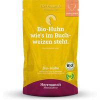Produktbild von Herrmann's Bio Huhn mit Fenchel & Buchweizen Selection Adult - 14 x 150 g