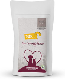 Produktbild von Herrmann's Bio Lebertöpfchen Kreativ-Mix - 12 x 100 g