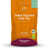 Produktbild von Herrmann's Bio Pute mit Zucchini & Apfel Selection Light - 14 x 150 g