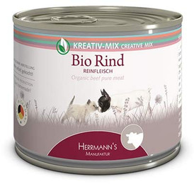 Produktbild von Herrmann's Bio Rind Reinfleisch Kreativ-Mix - 12 x 200 g