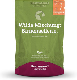 Produktbild von Herrmann's Manufaktur Selection Reh mit Sellerie und Birne - 20 x 100 g