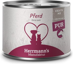 Produktbild von Herrmann's Pferd Reinfleisch Kreativ-Mix - 12 x 200 g