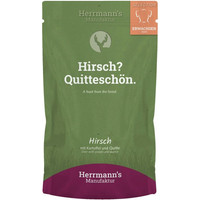 Produktbild von Herrmann's Selection Adult Hirsch mit Kartoffel & Quitte Hundenassfutter - 30 x 150 g