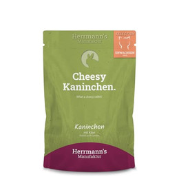 Produktbild von Herrmann's Selection Adult Kaninchen und Käse - 12 x 100 g