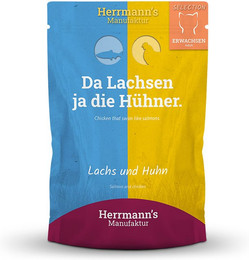 Produktbild von Herrmann's Selection Adult Lachs und Huhn - 20 x 100 g