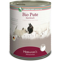 Produktbild von Herrmann's Selection Reinfleisch Bio Pute Hundenassfutter - 12 x 800 g