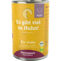Produktbild von Herrmann's Selection Sensibel Bio-Huhn mit Karotten, Reis & Fenchel - 24 x 400 g