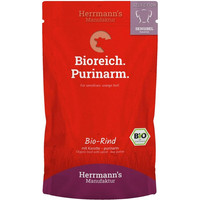Produktbild von Herrmann's Selection Sensible Bio Kaninchen mit Reisflocken Hundenassfutter - 30 x 150 g