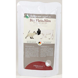 Produktbild von Herrmanns Bio Fleischlos Nassfutter für Hunde und Katzen - 15 x 150 g