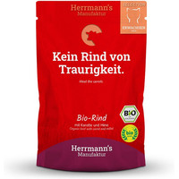 Produktbild von Herrmanns Selection Cat Bio Rind mit Karotte und Hirse - 20 x 100 g