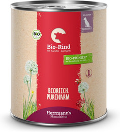 Produktbild von Herrmanns Selection Sensible Bio Rind mit Karotten purinarm - 6 x 800 g