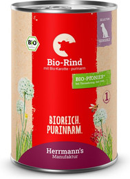 Produktbild von Herrmanns Selection Sensible Bio Rind mit Karotten purinarm - 6 x 400 g