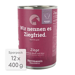 Produktbild von Herrmanns Selection Sensible Ziege mit rote Beete und Hirse - 6 x 400 g