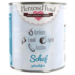Produktbild von HerzensHund Bio Nassfutter Schaf mit Gemüse - 6 x 800 g
