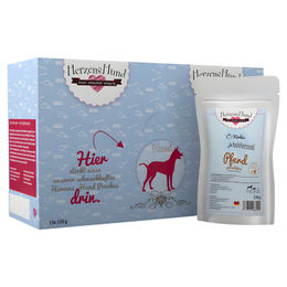 Produktbild von HerzensHund Pferd mit Kürbis 130 g - 18 Stück