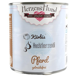 Produktbild von Herzenshund Pferd mit Kürbis getreidefrei - 6 x 800 g