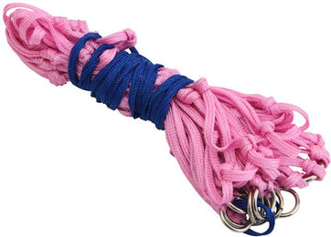 Heunetz Horka 105 cm mit 8 Ringen rosa - 105 cm – Bild 1 von 2