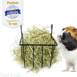 Produktbild von Heuraufe / Heukorb - Metall beschichtet - 13 cm - Premium - 12er Pack