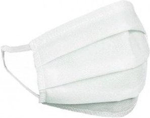 Produktbild von HEXA HEALTH doppelschichtige weiße Baumwollschutzmaske