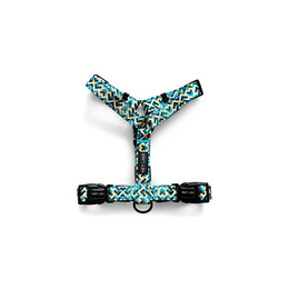 Produktbild von Hey Lana Führgeschirr Kunterbunt 5-fach verstellbar Gelb/Blau L/XL