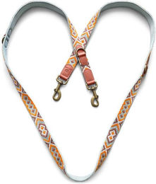 Produktbild von Hey Lana Hundeleine Premium 3-fach verstellbar 2m Mint/Orange - 2 m