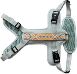 Produktbild von Hey Lana Premium Hundegeschirr Gepolstert mit Reflektoren und Haltegriff mintgrün S