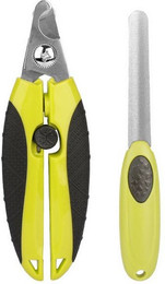 Produktbild von Heyork Krallenschneider Profi Krallenschere für Hunde mit Nagelfeile aus Edelstahl