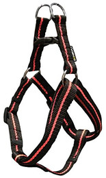 Produktbild von HG Coneck´t Nylon Geschirr schwarz/orange