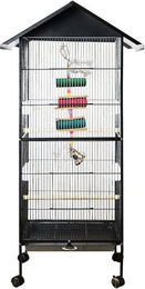 Produktbild von Hiazurm Vogelkäfig Vogelkäfig, Vogelvoliere Papageienkäfig, Tierkäfig