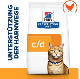 Hill's Prescription Diet c/d Multicare Katzenfutter - Frischebeutel - Huhn - 48 x 85 g – Bild 1 von 5