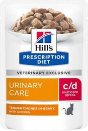 Produktbild von Hill's Prescription Diet c/d Urinary Stress Huhn - 48 x 85 g