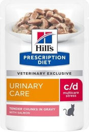Produktbild von Hill's Prescription Diet c/d Urinary Stress Lachs 48x85 g