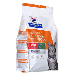 Produktbild von Hill's Prescription Diet c/d Urinary Stress + Metabolic Trockenfutter für Katzen - 1,5 kg