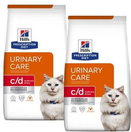 Produktbild von Hill's Prescription Diet c/d Urinary Stress Urinary Care Huhn - 2 x 12 kg
