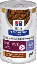Produktbild von Hill's Prescription Diet Canine i/d Low Fat Digestive Care mit Huhn und Gemüse - 48 x 354 g
