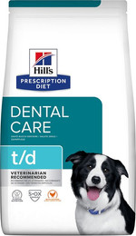 Produktbild von Hill's Prescription Diet Canine t/d Dental Care mit Huhn - 4 kg