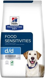 Produktbild von Hill's Prescription Diet d/d Hundefutter mit Ente und Reis - 2 x 12 kg