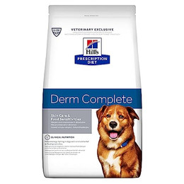 Produktbild von Hill's Prescription Diet Derm Complete mit Reis & Ei - 1,5 kg