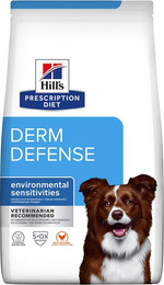 Produktbild von Hill's Prescription Diet Derm Defense mit Huhn - 2 x 12 kg